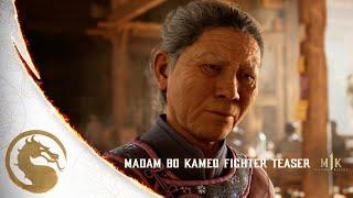 Mortal Kombat 1: Khaos Reigns - Official Madam Bo Kameo Fighter Teaser Trailer