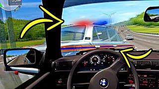 НЕУДАЧНЫЙ ДРИФТ НА BMW E30 - CITY CAR DRIVING НА РУЛЕ