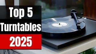 Top 5 Turntables 2025: Audiophile & Budget Picks!