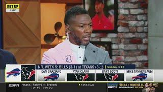 GET UP | "Texans are the best AFC team" - Ryan Clark makes bold prediction revenge game Bills-Texans