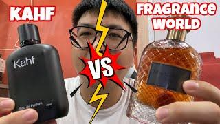 FW Mocha Wood EDP VS Kahf Revered Oud EDP 