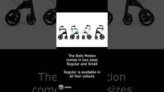 Experience the versatility of the Rollz Motion, the 2-in-1 rollator & wheelchair! #mobility #rollz