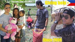 Giving Help to the Filipino People and Visiting Them in the Philippines. Outreach Program for D Poor