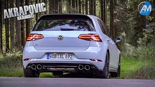 Golf 7 R Facelift + Akrapovic - pure SOUND!