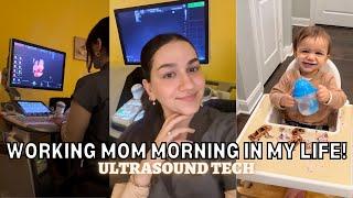 WORKING MOM MORNING IN MY LIFE! | Ultrasound Tech, Day In The Life, Girls Night Out!