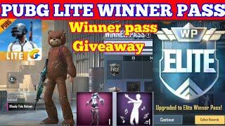 SEASON 8 WINNER PASS UPGRADE | WINNER PASS GIVEAWAY | PUBG LITE SEASON 8 WINNER PASS | WINNER PASS