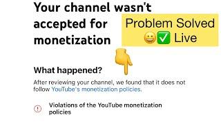 Violation Of the youtube Monetization policy | Youtube Violation monotize Policies #violation