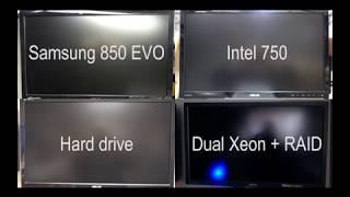 SSD SATA vs M.2 vs HDD vs HDD RAID10