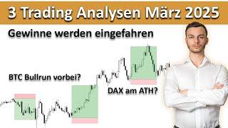 Meine 3 einfachsten Trades für den Monat März 2025...