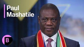 South Africa's Deputy President Mashatile on Economy, Growth, China, Middle East