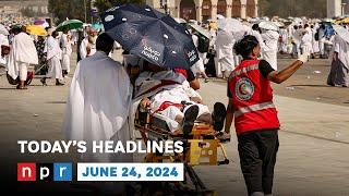 Saudi Arabia Says 1,300 Died Making This Year’s Hajj | NPR News Now