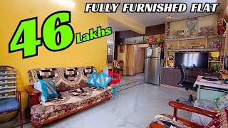 fully furnished 2bhk flat for sale in kukatpally nizampet hyderabad | direct owner flat for sale