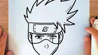 WIE ZEICHNET MAN KAKASHI AUS NARUTO