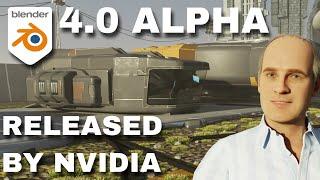 Blender 4.0 Alpha Release by Nvidia Omniverse