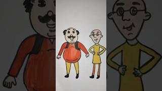 Motu patlu drawing shorts video #viralvideo #drawing#youtubeshorts