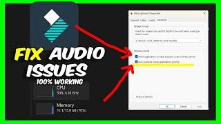 Filmora 12 – How To Fix No Audio/Not Working!  -Step By Step 2023 Tutorial