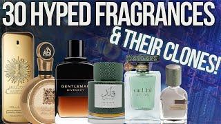 Popular Men's Fragrance Clone Comparison! (No Talking) Part 1