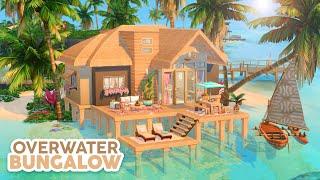 Overwater Bungalow // The Sims 4 Speed Build