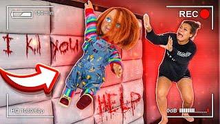 CHUCKY DOLL IS ALIVE PRANK ON GIRLFRIEND!!! (SHE WENT CRAZY)