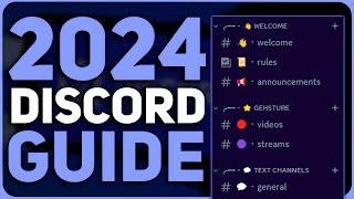 How to Setup a Discord Server 2024 - The ULTIMATE Discord Setup Tutorial WITH Bots!