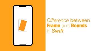 Frame VS Bound in Swift iOS