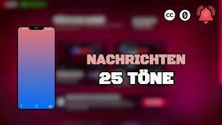 25 Benachrichtigungstöne (No Copyright) | Notification Sound Effects