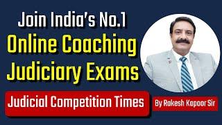 Online Coaching for judiciary exams | Online coaching for judicial exams | Best Civil Judge Coaching