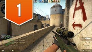 CS:GO - Road to Global Elite - Live Competitive Gameplay #1 - AWESOME FIRST MATCH!