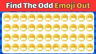  Can You Spot The Odd Emoji Out?  90% Fail!  Emoji Puzzle Quiz | Spot The Difference Challenge!