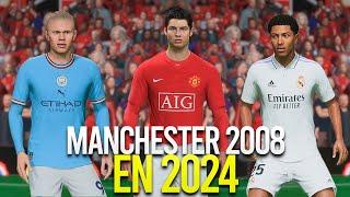 Intento GANAR EL TRIPLETE con el Manchester United del 2008 en 2024