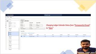 Changing Ledger Calendar Status from "Permanently Closed" to "Open" in Microsoft Dynamics 365 F&O