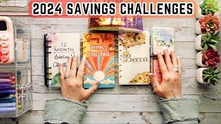 My 2024 Savings Challenges | Cash Envelope Budgeting