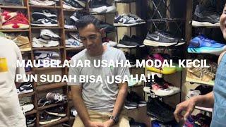 BISNIS SEPATU SECOND UNTUNG DAN SATU SAMA LAIN SALING MENGENAL!!