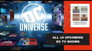 ALL 19 UPCOMING DC TV SHOWS