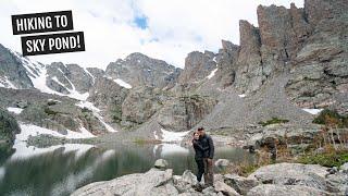 Hiking to the GORGEOUS Sky Pond at Rocky Mountain National Park