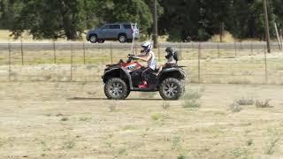 Kids breaking in the new 2017 CFMOTO CFORCE 500 HO EPS...