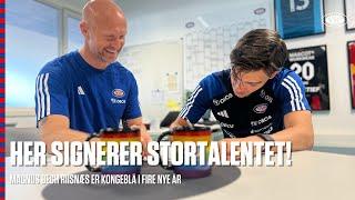 Her signerer stortalentet!