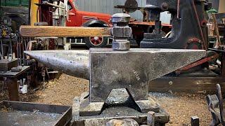 Turning a Princess Auto Acciaio Into My Ideal Anvil