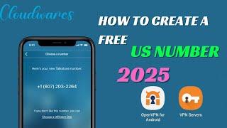 How To Get Free USA  Number for WhatsApp Verification || Talkatone Fixed 2024 || VPN || Part 2