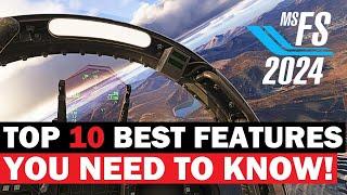 MSFS 2024 BEST FEATURES YOU NEED TO KNOW! Microsoft Flight Simulator 2024 Gameplay ULTRA SETTINGS