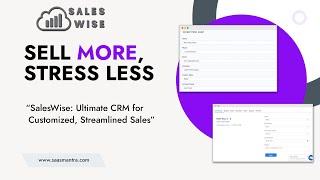 SaleswiseCRM Lifetime Deal | Super-customized CRM Tool | SaaS Mantra