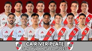 CA River Plate: Squad Season 2025 | Argentina Professional Squad 2025 | gtbkaphansport