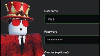 Attempting to snipe rare usernames on Roblox