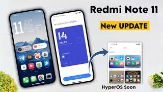 Redmi Note 11 New Update Miui 14.0.5 Official New Update - Review & Explain When Come HyperOS Update