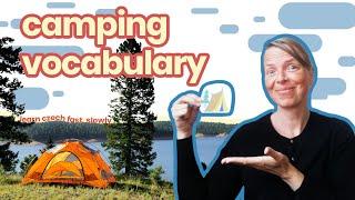 EVERYDAY VOCABULARY: camping (Czech for beginners)