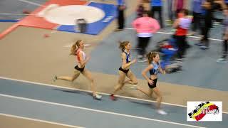 Belgian athletics U20 indoor championships 800m women Heats