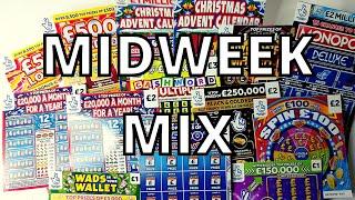 NEW Midweek Scratchcard Mix  