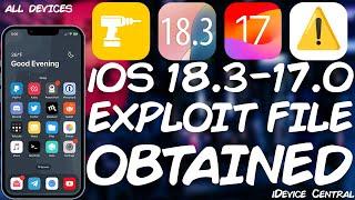 iOS 18.3 - 17 JAILBREAK (All Devices): iOS Vulnerability CVE-2025-24085 Obtained By BasVT! Confirmed