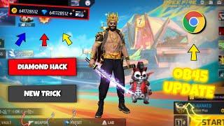 FREE FIRE DIAMOND HACK || FREE FIRE NEW MOD MENU OB45 || UNLIMITED DIAMOND SCRIPT MOD APK 2024