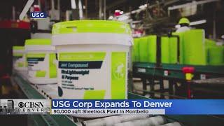 USG Corporation Is Expanding To Denver With A New 90,000 sqft Sheetrock Plant